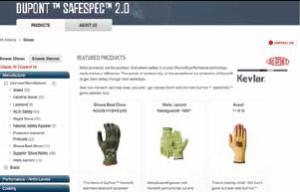 DuPont SafeSPEC Glove Selector Tool