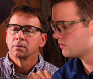 Conqueror MAG by Gateway Safety is a bifocal safety eyewear solution.