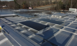 The FM-Approved AceClamp ML was used to install a 200-kW solar-power system on the facility.