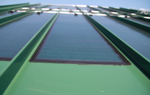 Miasole has released its new FLEX 01-N PV module for architectural standing seam metal roof systems.