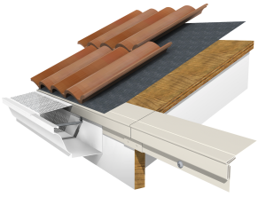 The High Back Adapter was designed to be installed with any manufacturer’s roofing package, regardless of what roof or gutter and accessories your contracting firm prefers to use. 