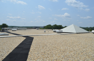 This ballasted 90-mil EPDM roof was designed for 50 years of service life. All the roof-system components were designed to complement each other. The author has designed numerous ballasted EPDM roofs that are still in place providing service.
