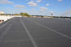This mechanically fastened roof in northern Ohio was observed to still be functioning after 20 years of service.