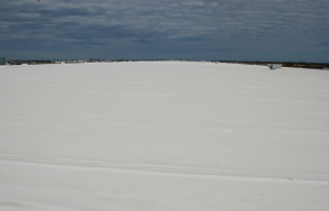 Mechanically attached TPO (and PVC) are cost-effective roof-cover options for large projects.