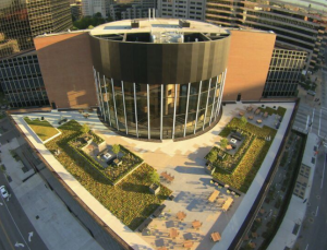 Bade Roofing was challenged with creating a rooftop garden on the building’s fifth floor and reroofing its sixth floor.