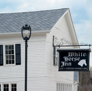 The White Horse Inn, a 164-year-old Michigan restaurant is soon to be reborn, thanks to the inspired, never-say-die efforts of a husband-and-wife restaurateur team.