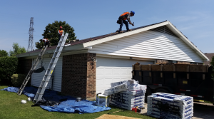Although the homes chosen for restoration are usually small, Zazo says they often have extensive damage and four or five layers of shingles.