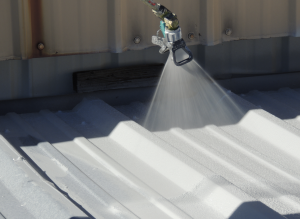 Firestone Building Products offers Industrial Elastomeric Roof Coatings for metal roofs.