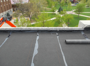 Associated Roofing Professionals installed a new modified bitumen roof system