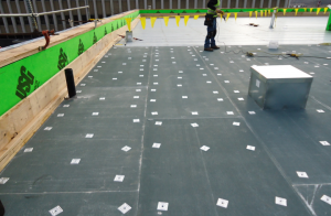 The type of substrate board should be chosen based on the roof-deck type, interior building use, installation time of year and the cover material to be placed upon it.